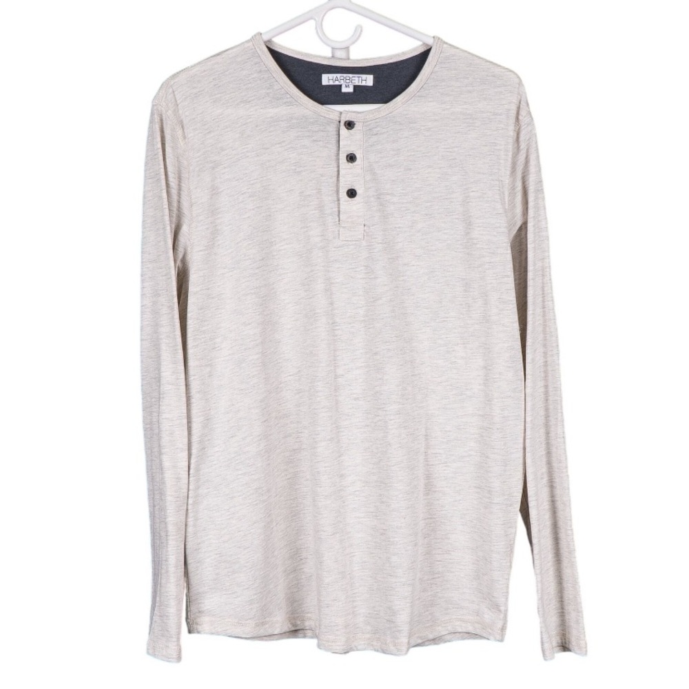 Men's American Classic Harbeth Gray Henley Shirt